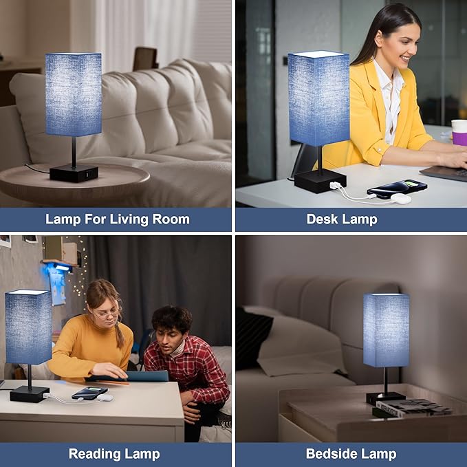 Bedside Table Lamp for Bedroom - Image 6