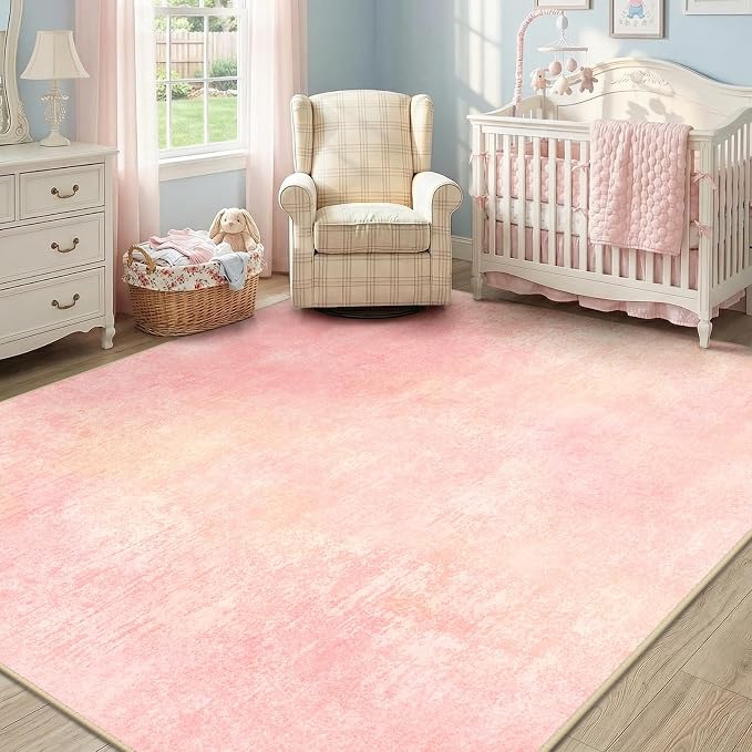 RELEANY Washable 5'x7' Abstract Area Rug - Image 2