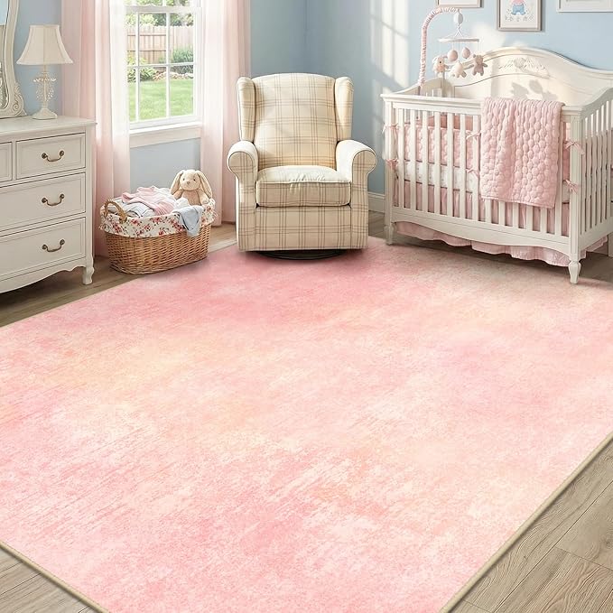 RELEANY Washable 8'x10' Abstract Area Rug - Image 2