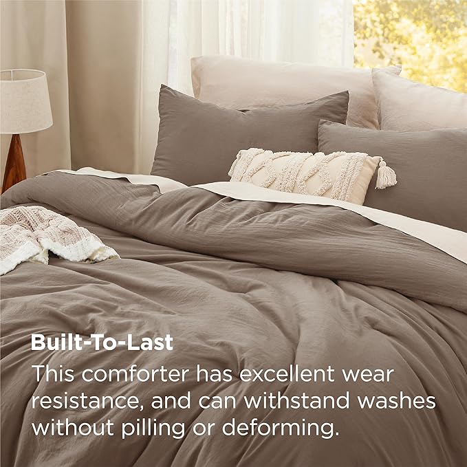 Bedsure King Comforter Set, 3 Pieces GentleSoft™ Bed Set, 1 Lightweight - Image 3