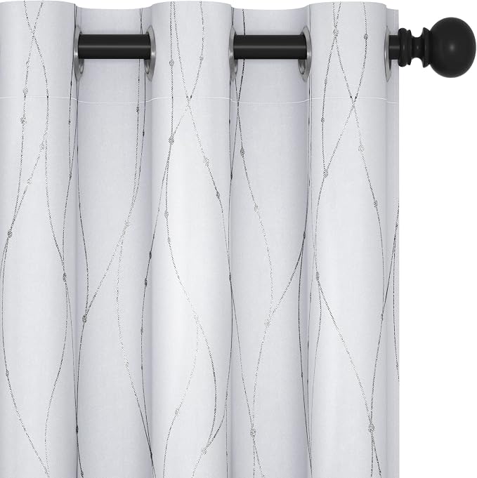Deconovo Living Room Curtains 36 Inches Long, Thermal Insulated, Room Darkening by Unknown