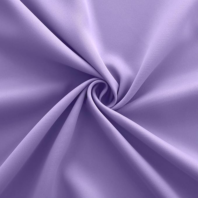 KOUFALL Lavender Purple Curtains - Image 6