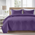 FLYMME Oversized King/California King Quilt Set 118"x106", Premium Microfiber by FLYMME
