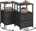 TUTOTAK Nightstands Set of 2, End Table by ChoosetutotakFurnitureBuildYourCozyHome