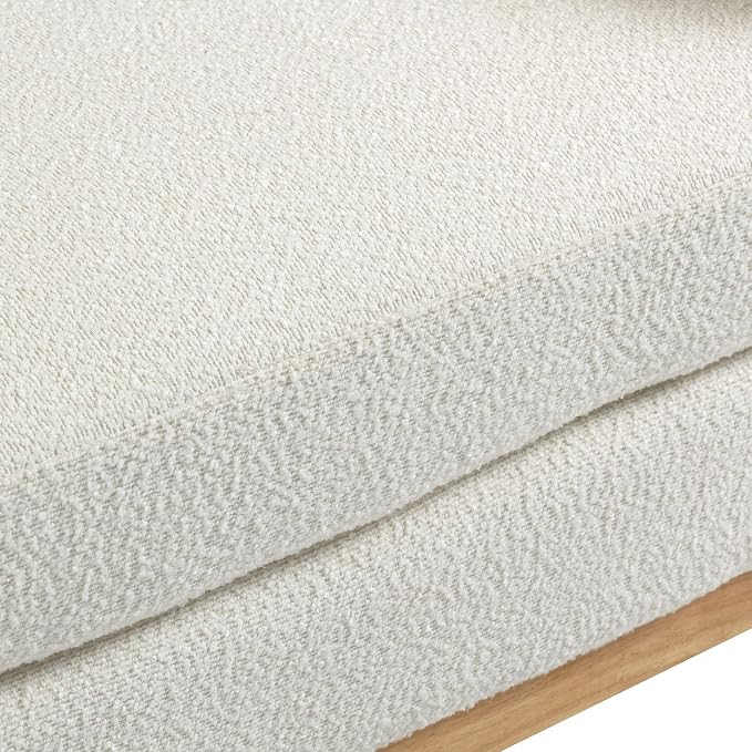 KEIKI Boucle Bench Ottoman - Image 8
