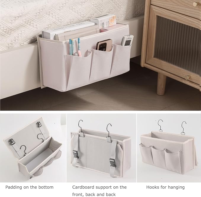 Bedside Caddy / Bedside Storage Organizer Hanging Bag - Image 3