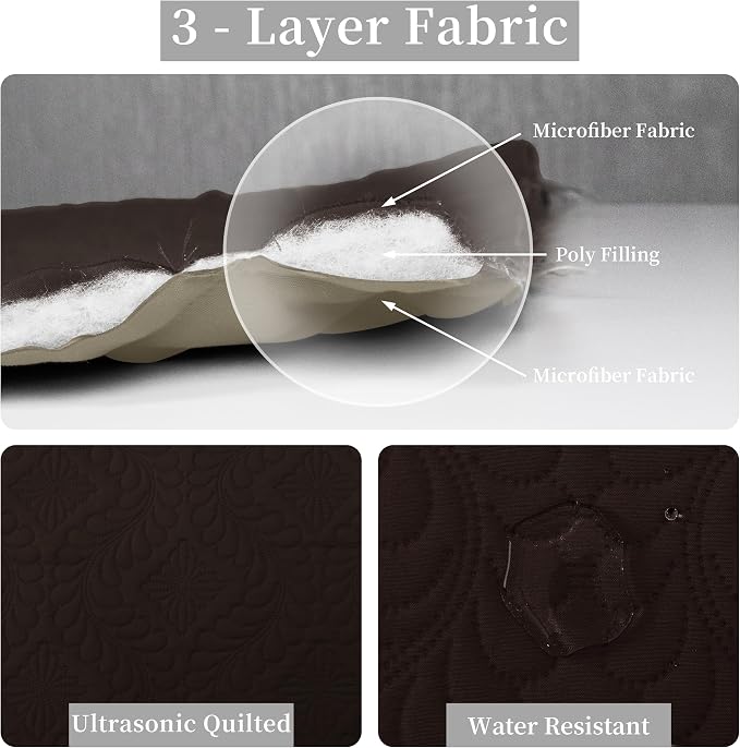 Easy-Going Reversible Quilt Set Twin, Bedspread - Image 5