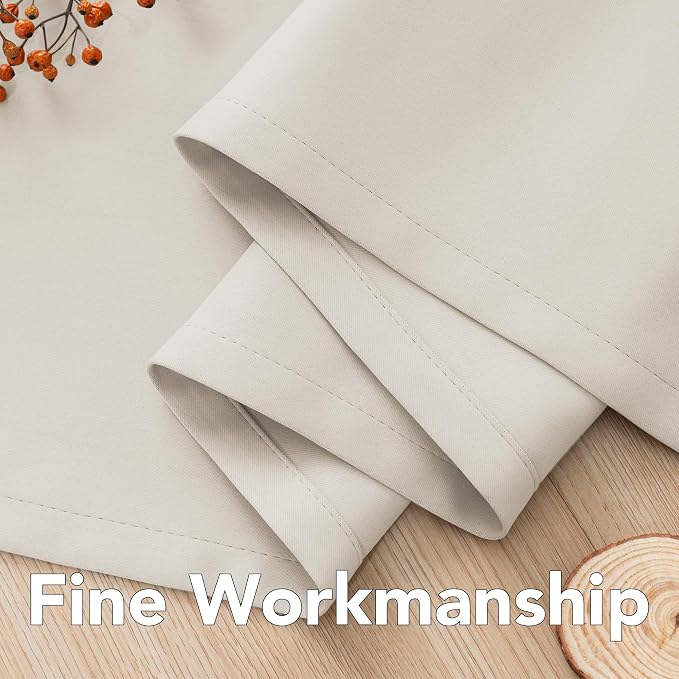 H.VERSAILTEX Blackout Window Curtain Panels Thermal Insulated Room Darkening - Image 6