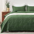 EXQ Home Quilt Set Full Queen Size Mandala Olive Green Bedspread | Bedding Set by EXQHomeTexitleCoLtd