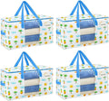VENO Moving Bags, Wide Open Top, Tropical Island, 4 Pack | Moving boxes by Veno