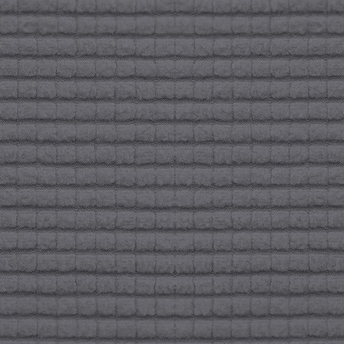 Easy-Going Stretch Sofa Slipcover 1-Piece Sofa Cover Furniture Protector Couch Soft with Elastic Bottom for Kids, Polyester Spandex Jacquard Fabric Small Checks (Sofa, Gray)