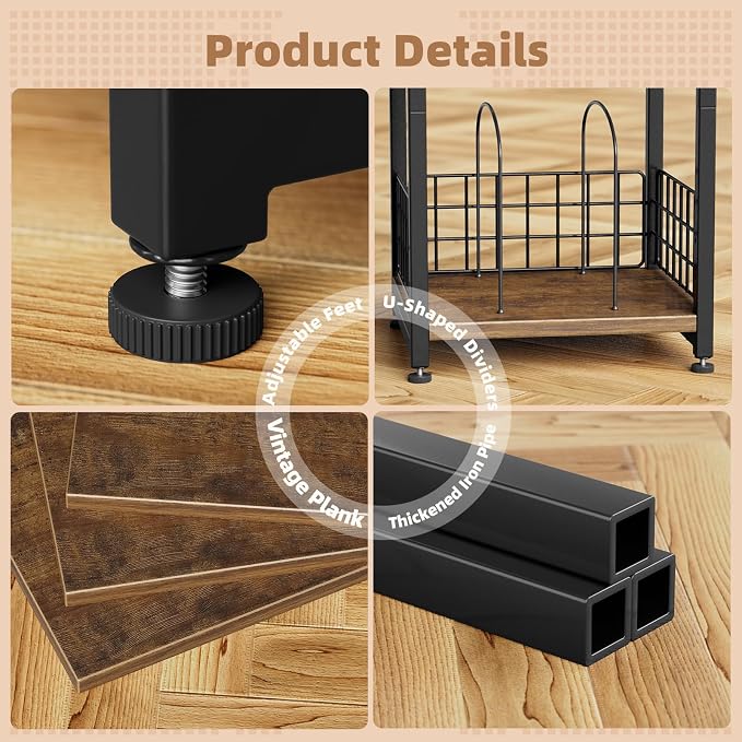 Simple Trending Record Player Stand, Turntable Stand - Image 6