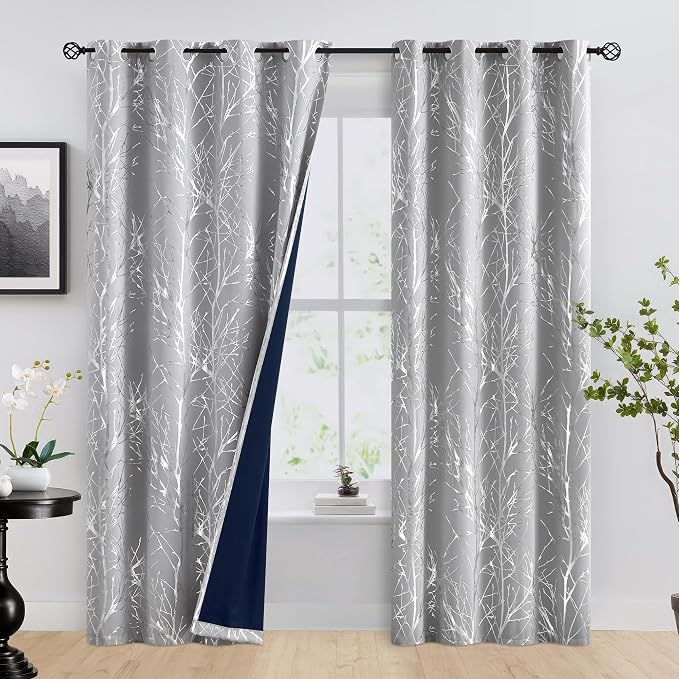FMFUNCTEX 100% Blackout Curtains - Image 2