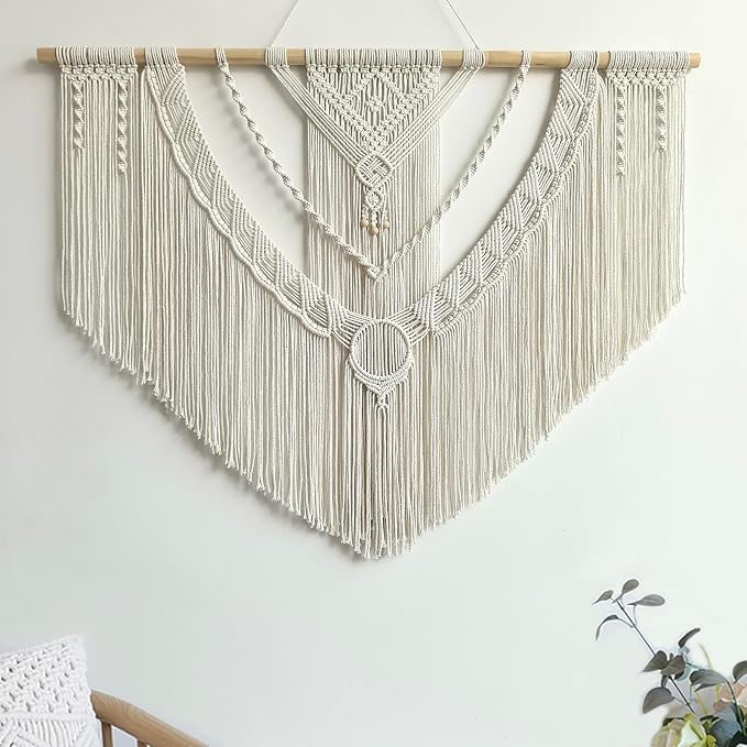 Achart Macrame Wall Hanging Large- Boho Wall Decor- large wall art- Wall Decor by Achart