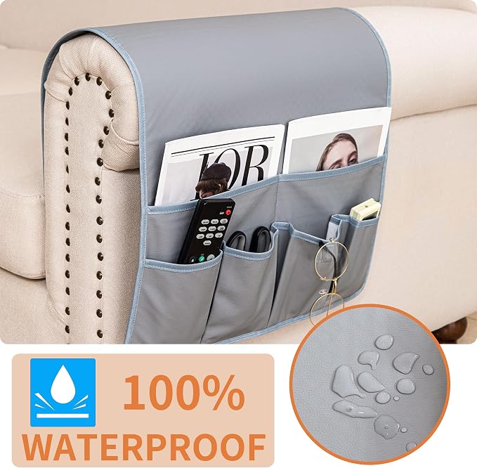 HAOMAIJIA Sofa Armrest Organizer, Remote Control Holder - Image 3