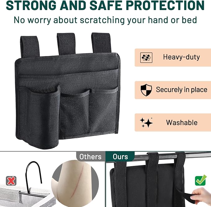AKAYOK Bedside Caddy Organizer - Image 3