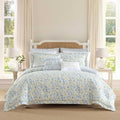 Laura Ashley – Queen Comforter Set, Cotton Bedding by Unknown