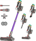 Cordless Vacuum Cleaner, 55KPA 650W 65Mins Extra-Large Dust Cup Cordless Stick Vacuum, Rechargeable Vacuum Cleaner with Self-Standing, Vacuum Cleaners for Home, Hardwood Floor, Carpet, Pet Hair