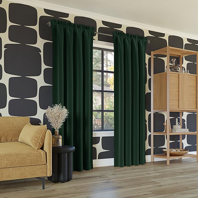 Sun Zero Oslo Theater Grade Extreme 100% Blackout Rod Pocket Curtain Panel - Image 6