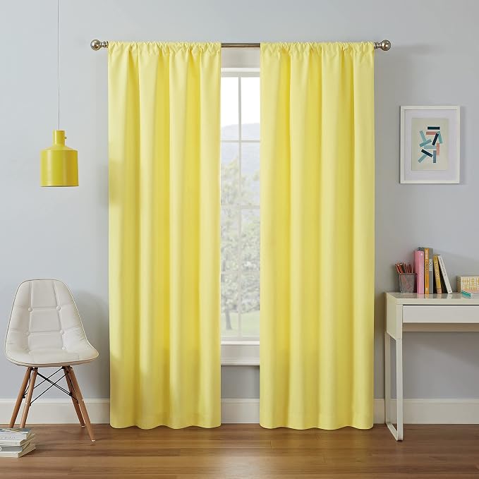 Eclipse Kendall Blackout Rod Pocket Curtain - Image 3