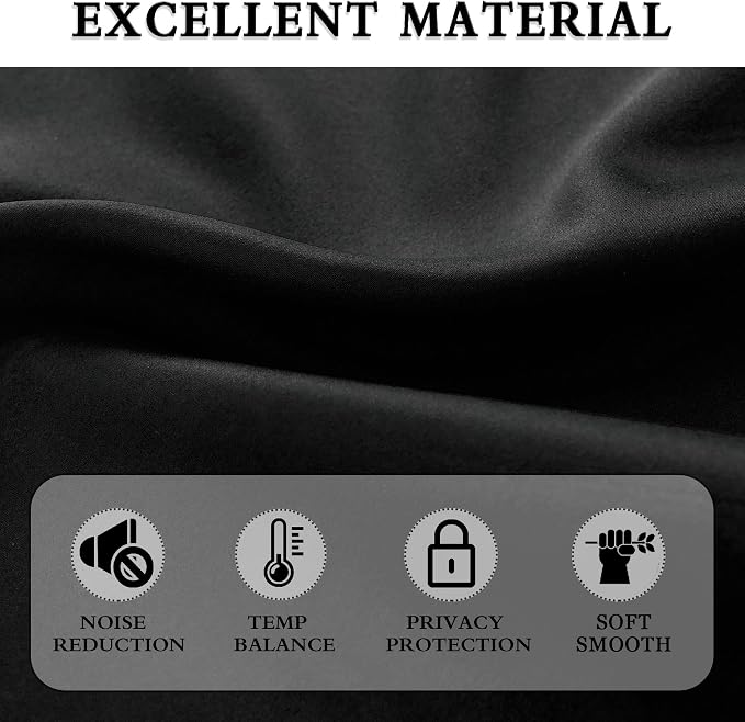 99 Percent Blackout Curtains Draperies - Image 4