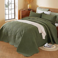 EVENHUG Oversized King Bedspreads California King Quilt Set by EVENHUG