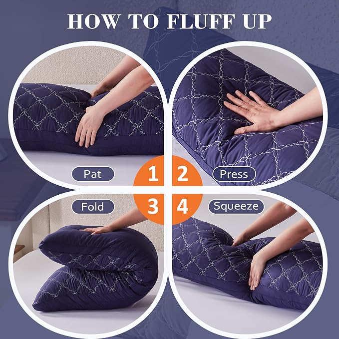 Decroom Memory Foam Body Pillow 20x54 Inch, - Image 5