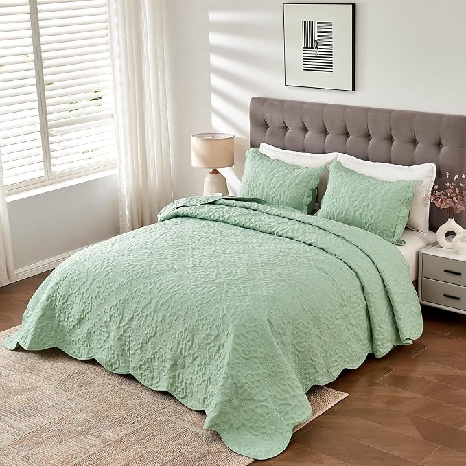 Kingnex Oversized King Bedspreads 128x120 - Image 4