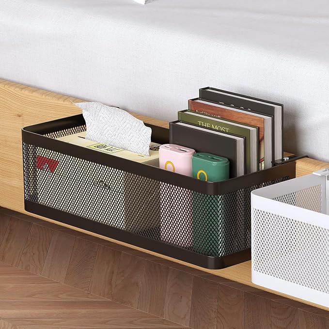 Bedside Caddy Shelf for Bunk Bed, L11in*W4.9in*H3.93in | For Bunk Bed, Office - Image 8