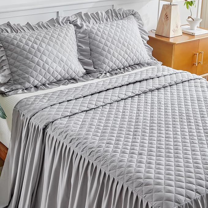 Ruffle Skirt Bedspread Set - Image 5