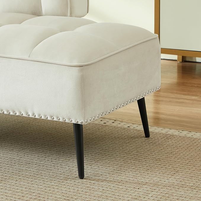 Modern Upholstered End of Bed Bench - Image 5