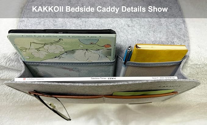 Bedside Caddy, Sofa Caddy, Storage Organizer Pocket - Image 8