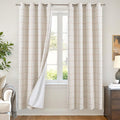 Linen Blackout Curtains for Living Room by Lajode