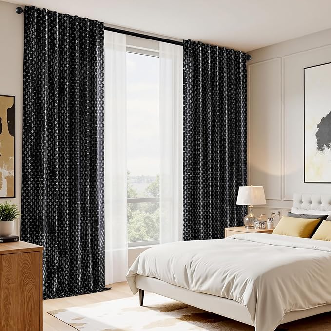 MIULEE 100% Blackout Decorative Linen Curtains - Image 7
