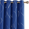 Deconovo Curtains for Living Room, Pattern Blackout Curtains 54 Inches Long | by Unknown
