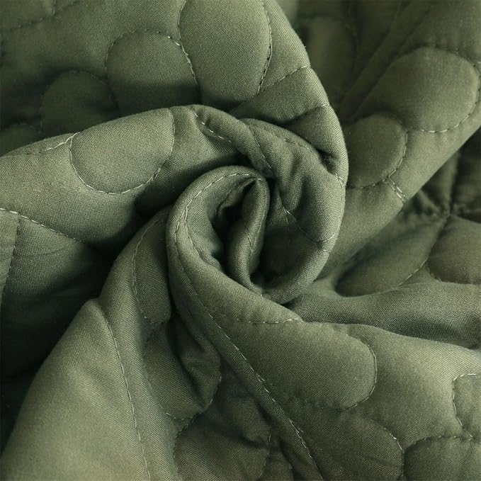 Cmfshape Oversize King Bedspread 128"x120", 3 Piece California King Quilt - Image 6