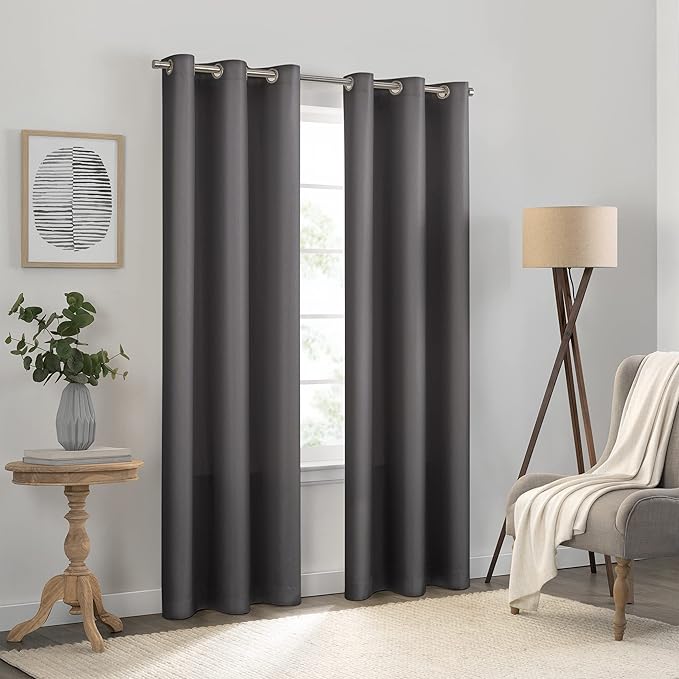 Eclipse Kendall Textured Blackout Grommet Curtain by EclipseCurtains