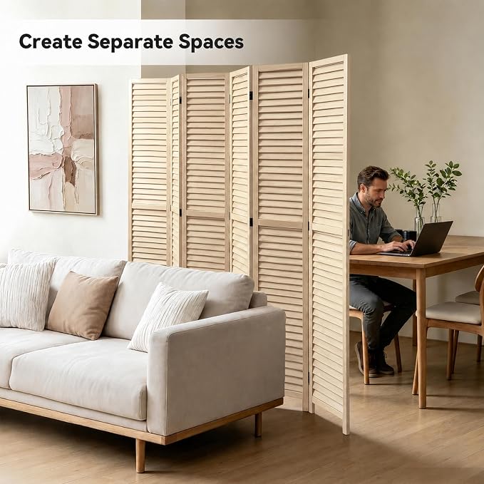 Wood Room Divider - Image 6