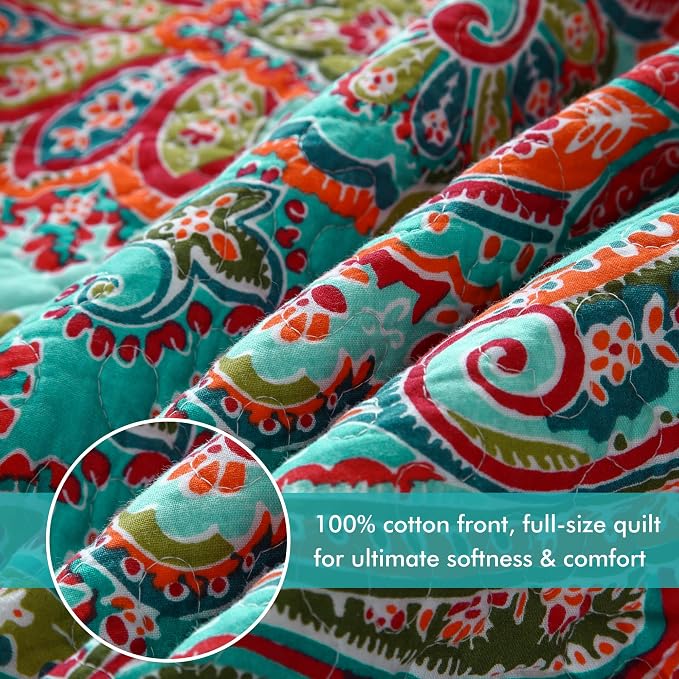 Etwel Lightweight Cotton King Size Quilt Set - Image 3