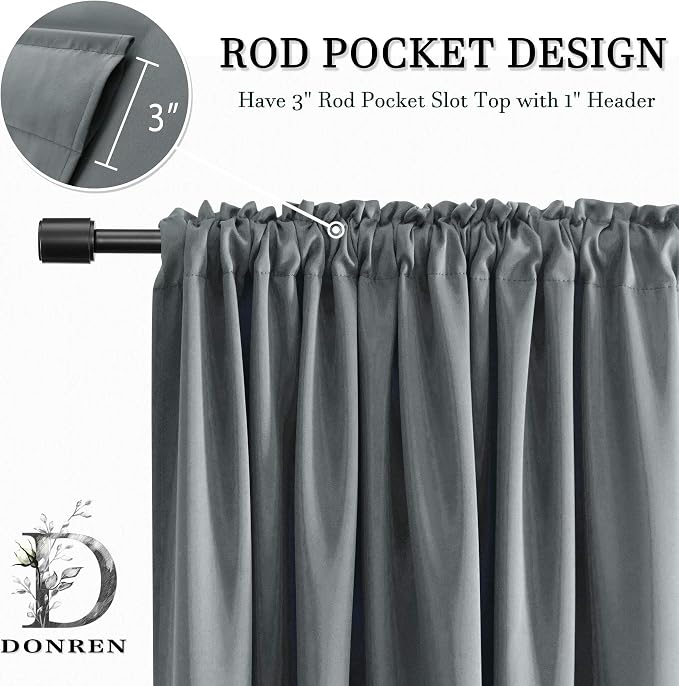 2 Panels Blackout Curtain Panels - Image 4