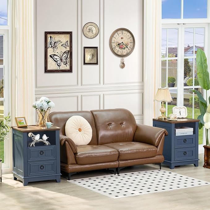 Joaxswe 18" Farmhouse Night Stands Set of 2 - Image 6