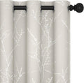 Deconovo Living Room Curtains 72 Inches Long, Thermal Insulated, Room Darkening by Unknown