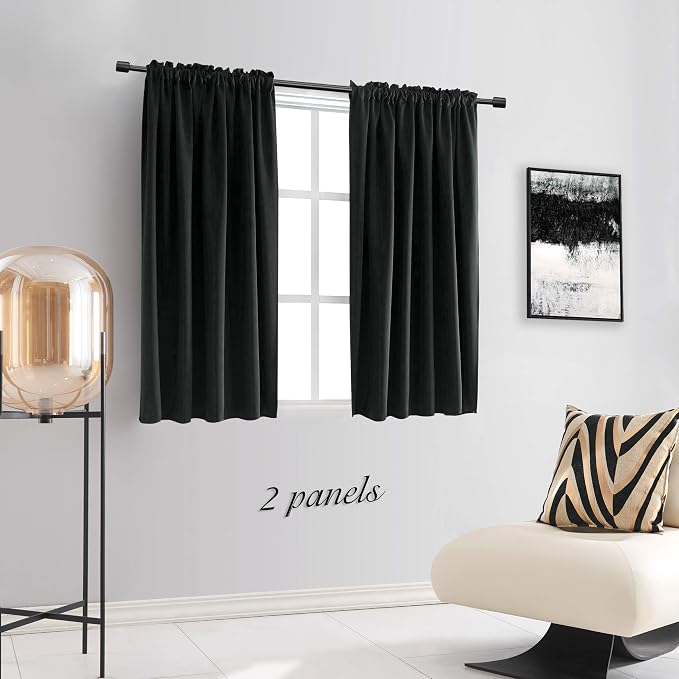 99% Blackout Curtain Drapes for Bedroom - Image 2