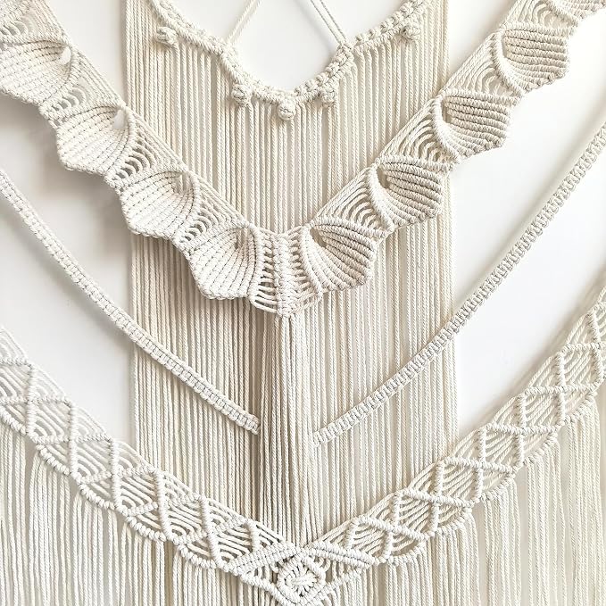 Achart Macrame Wall Hanging Large- Boho Wall Decor- large wall art- Wall Decor - Image 2
