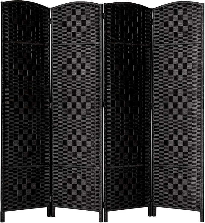 RHF Room Divider Panel, Partition Room Dividers, 4Panel Privacy Screen by RoseHomeFashion