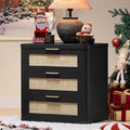 LEYAOYAO Rattan 23" Nightstands by LEYAOYAO-Findtheshiningpointofyourideallife%EF%BC%81