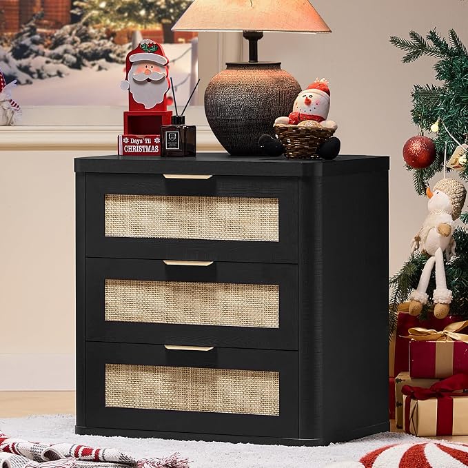LEYAOYAO Rattan 23" Nightstands by LEYAOYAO-Findtheshiningpointofyourideallife%EF%BC%81