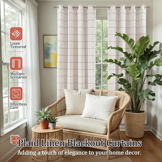 Linen Blackout Curtains - Image 2