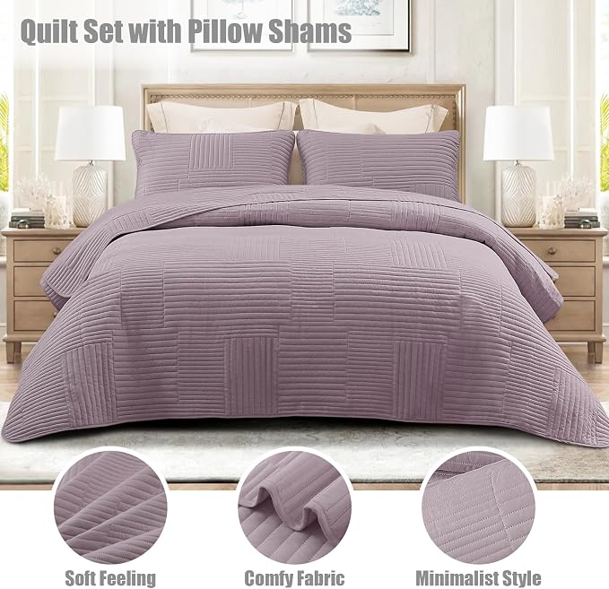 Whale Flotilla Ultra Soft King Quilt Bedding Set, Lightweight - Image 2