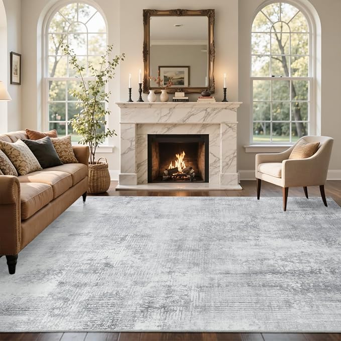 8x10 Ft Large Area Rugs for Living Room, Soft Non-Slip Washable Rugs Modern - Image 2